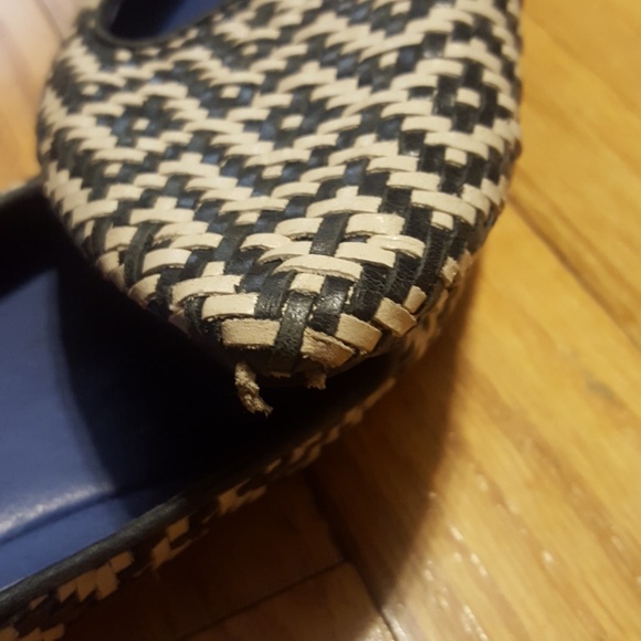 Leather woven flats - Picture 6 of 6